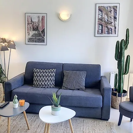 アパート Cannes Rue D'Antibes Sunny Wide 1 Bedroom South With Balcony By Olam Properties *